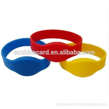 Hot Sell Waterproof Contactless RFID Silicone Bracelet Tag 125KHz